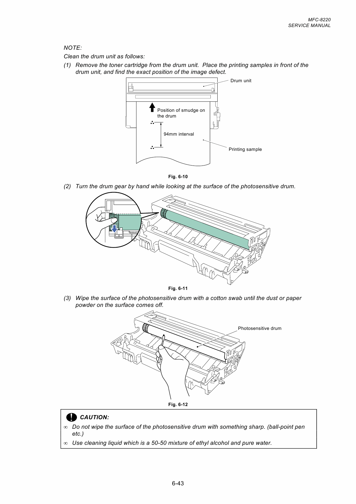 Brother MFC 8220 Service Manual and Parts-4